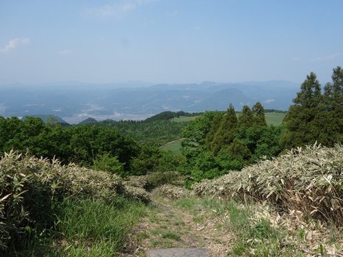 登山道から