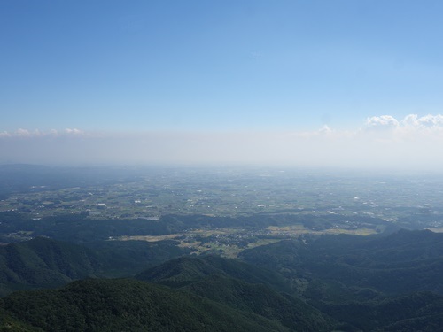 登山道から