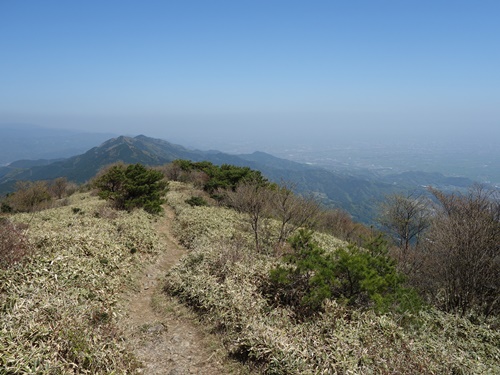 登山道から
